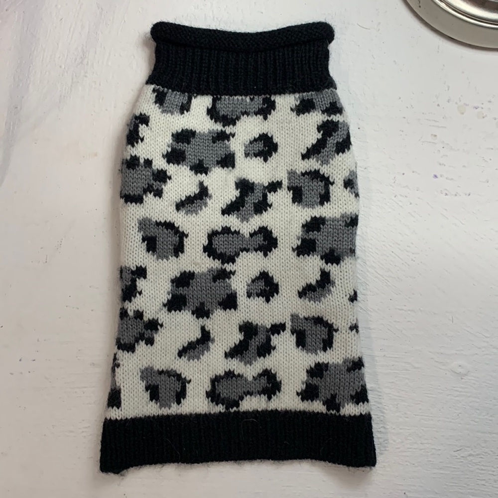 Leopard Print dog Sweater